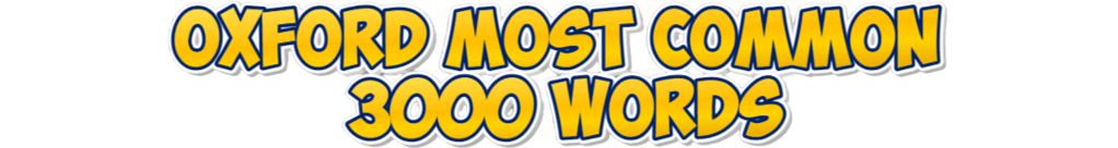 Oxford 3000 Common Words Game